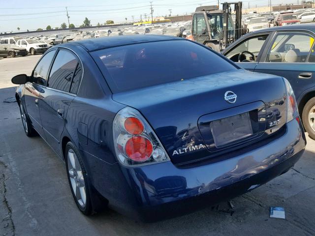 1N4AL11D46N429811 - 2006 NISSAN ALTIMA S BLUE photo 3