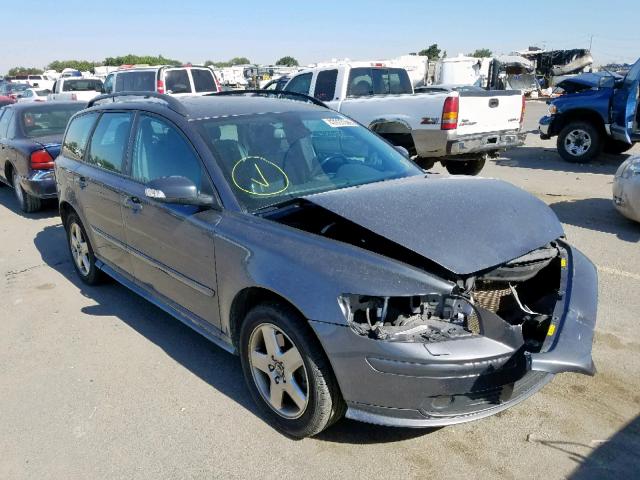 YV1MJ682472294177 - 2007 VOLVO V50 T5 GRAY photo 1