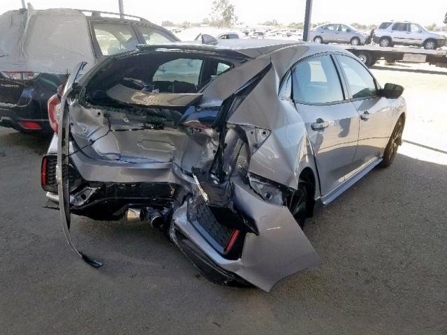 SHHFK7H47KU411564 - 2019 HONDA CIVIC SPOR SILVER photo 4