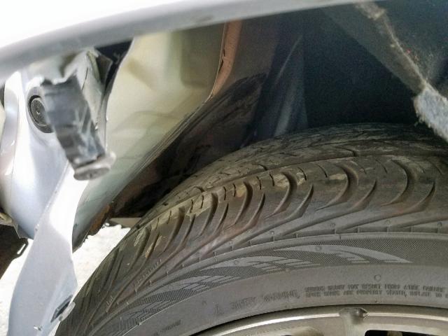 SHHFK7H47KU411564 - 2019 HONDA CIVIC SPOR SILVER photo 9