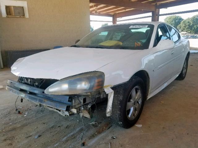 2G2WP552061105328 - 2006 PONTIAC GRAND PRIX WHITE photo 2