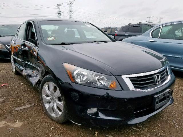 1HGCP3F89AA010109 - 2010 HONDA ACCORD EXL BLACK photo 1