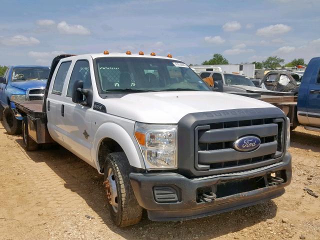1FD8W3GT7CEB21436 - 2012 FORD F-350 WHITE photo 1