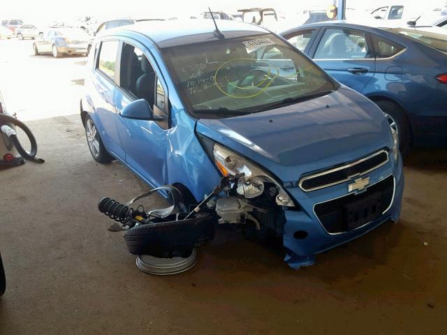 KL8CB6S9XDC509287 - 2013 CHEVROLET SPARK LS BLUE photo 1