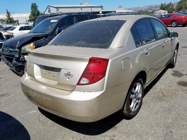 1G8AL52F44Z199852 - 2004 SATURN ION LEVEL GOLD photo 4