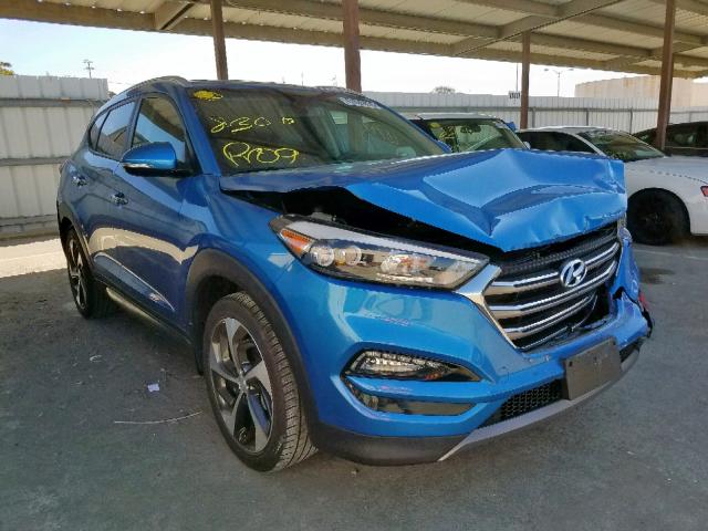 KM8J33A26GU209318 - 2016 HYUNDAI TUCSON LIM BLUE photo 1