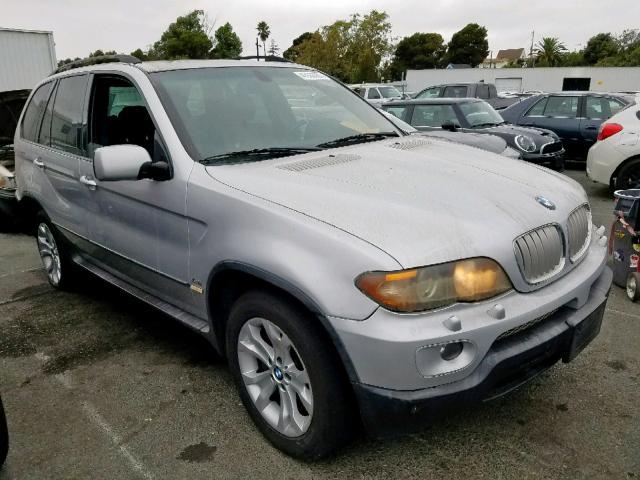 5UXFB53546LV24881 - 2006 BMW X5 4.4I SILVER photo 1