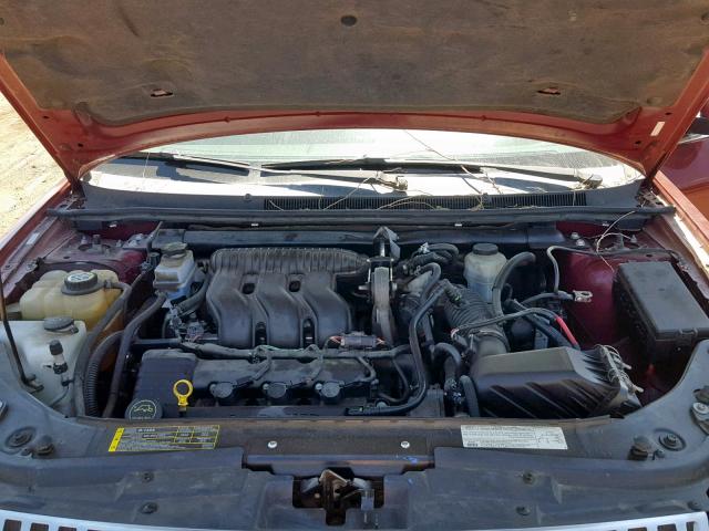 1MEHM43127G604717 - 2007 MERCURY MONTEGO PR MAROON photo 7