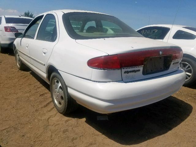 3MEFM6530YM604675 - 2000 MERCURY MYSTIQUE G WHITE photo 3