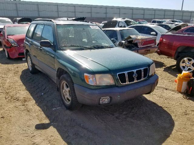 JF1SF63551G767682 - 2001 SUBARU FORESTER L GREEN photo 1