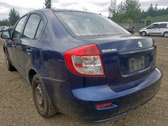 JS2YC412785103745 - 2008 SUZUKI SX4 BLUE photo 3