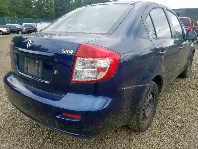 JS2YC412785103745 - 2008 SUZUKI SX4 BLUE photo 4