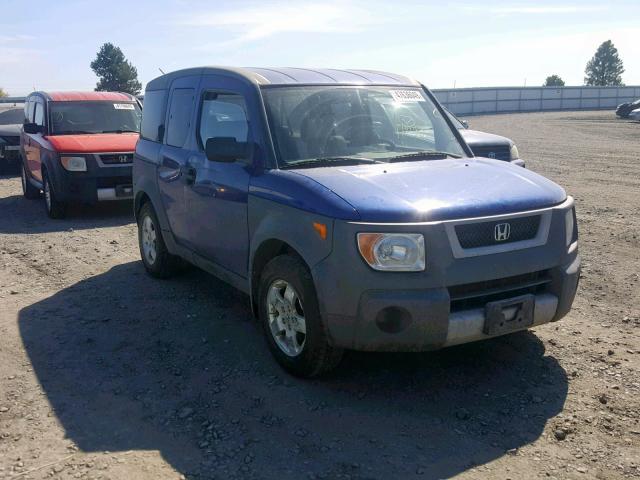 5J6YH28634L033086 - 2004 HONDA ELEMENT EX BLUE photo 1