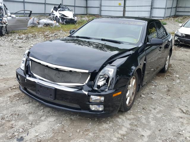 1G6DW677470137588 - 2007 CADILLAC STS BLACK photo 2