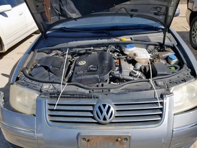 WVWND63B63E072533 - 2003 VOLKSWAGEN PASSAT GL SILVER photo 7