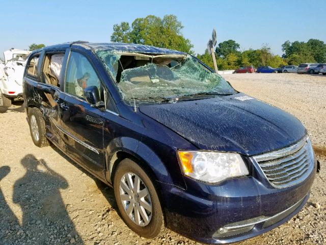 2C4RC1BG3GR138159 - 2016 CHRYSLER TOWN & COU BLUE photo 1