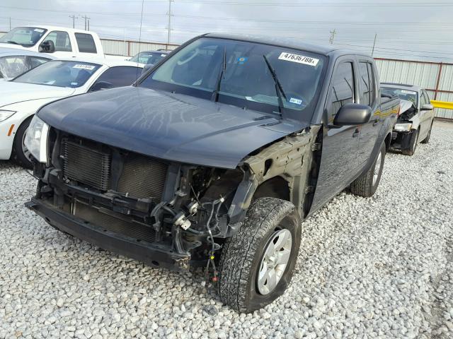 1N6AD0ER0AC415574 - 2010 NISSAN FRONTIER C GREEN photo 2