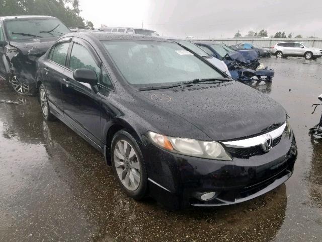 2HGFA1F92BH519697 - 2011 HONDA CIVIC EXL 黑色 照片 1