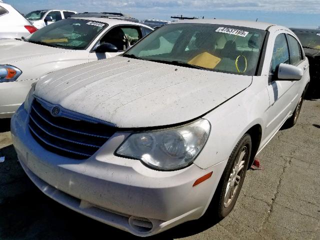 1C3LC56R07N524175 - 2007 CHRYSLER SEBRING TO WHITE photo 2