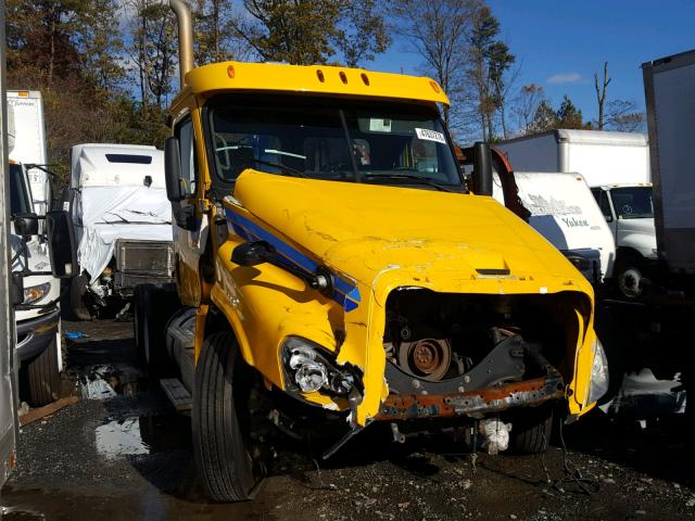 1FUJGEDV4BSAX7251 - 2011 FREIGHTLINER CASCADIA 1 YELLOW photo 1