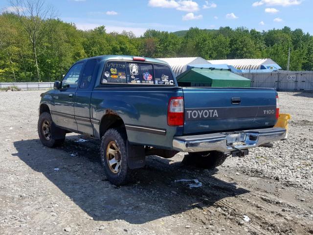 JT4UN22D9V0046528 - 1997 TOYOTA T100 XTRAC GREEN photo 3