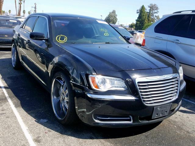 2C3CCAAG0CH202069 - 2012 CHRYSLER 300 BLACK photo 1