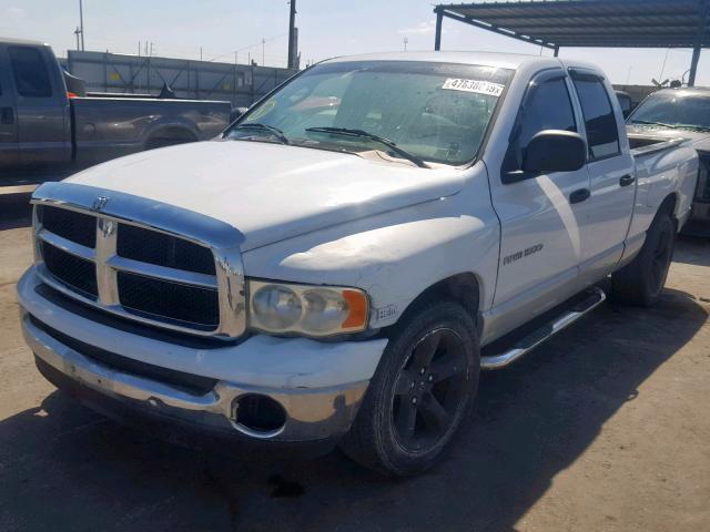 1D3HA18D03J606630 - 2003 DODGE RAM 1500 S WHITE photo 2