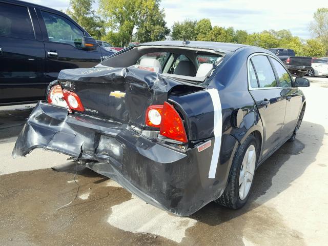1G1ZB5E19BF151850 - 2011 CHEVROLET MALIBU LS BLACK photo 4