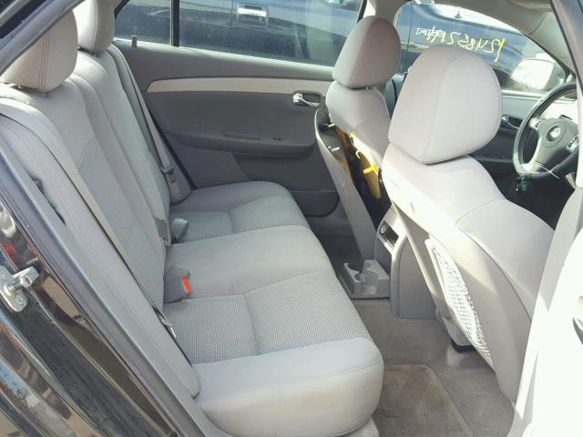 1G1ZB5E19BF151850 - 2011 CHEVROLET MALIBU LS BLACK photo 6