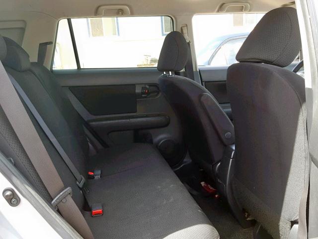 JTLKE50E681025420 - 2008 TOYOTA SCION XB ვერცხლისფერი ფოტო 6