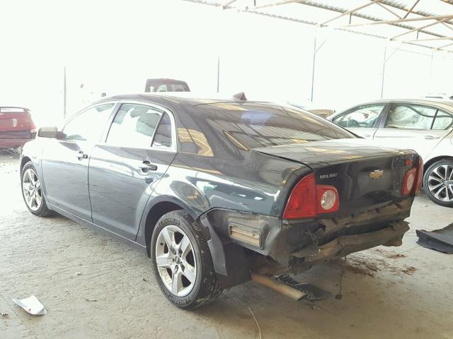1G1ZA5E00CF238127 - 2012 CHEVROLET MALIBU LS შავი ფოტო 3
