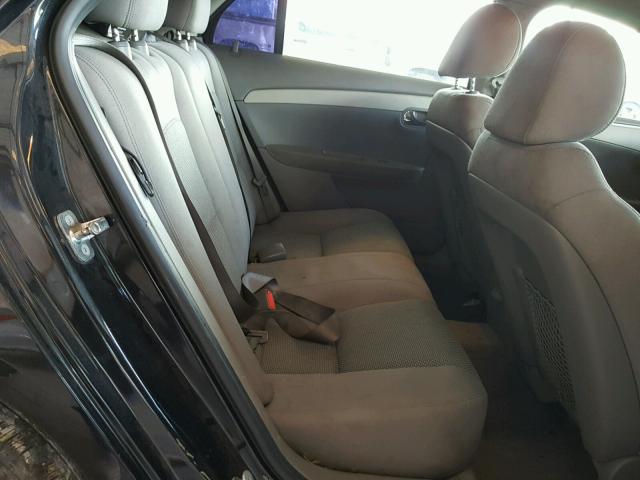 1G1ZA5E00CF238127 - 2012 CHEVROLET MALIBU LS შავი ფოტო 6