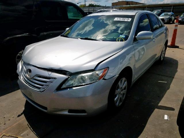 4T1BE46K67U152020 - 2007 TOYOTA CAMRY NEW SILVER photo 2