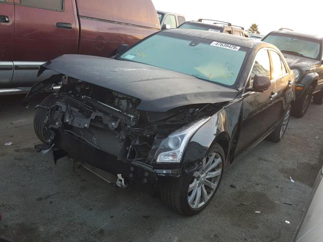 1G6AA5RX0H0125433 - 2017 CADILLAC ATS BLACK photo 2