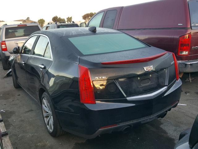 1G6AA5RX0H0125433 - 2017 CADILLAC ATS BLACK photo 3