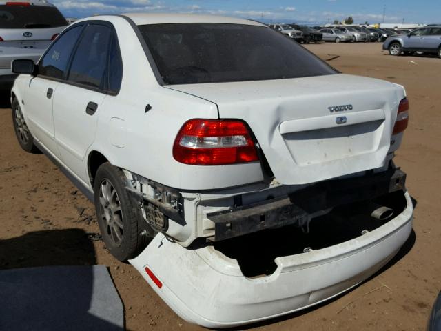 YV1VS29583F924871 - 2003 VOLVO S40 1.9T WHITE photo 3