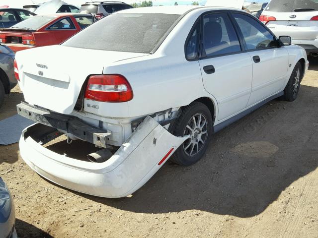 YV1VS29583F924871 - 2003 VOLVO S40 1.9T WHITE photo 4