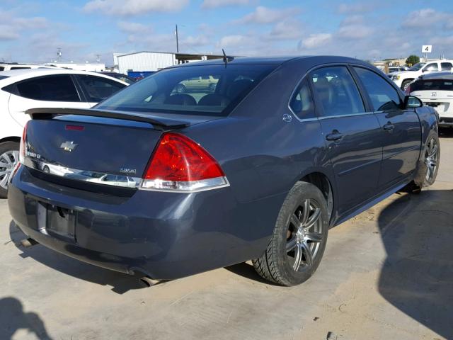 2G1WC57M291117113 - 2009 CHEVROLET IMPALA 2LT CHARCOAL photo 4