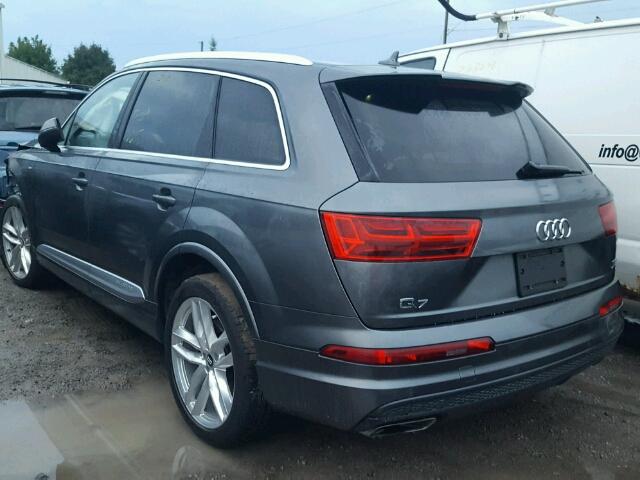 WA1WAAF77HD059157 - 2017 AUDI Q7 TECHNIK GRAY photo 3