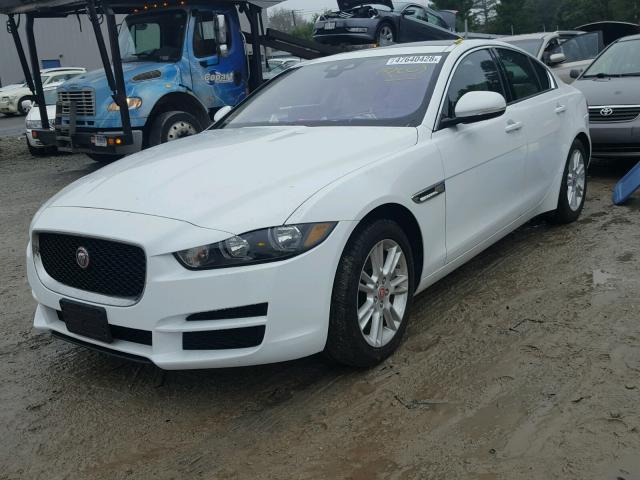 SAJAJ4BN2HCP11566 - 2017 JAGUAR XE PREMIUM WHITE photo 2