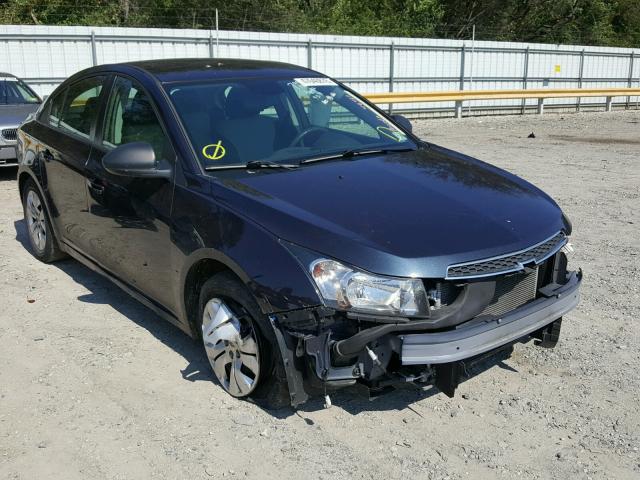 1G1PA5SG4E7255616 - 2014 CHEVROLET CRUZE LS BLUE photo 1