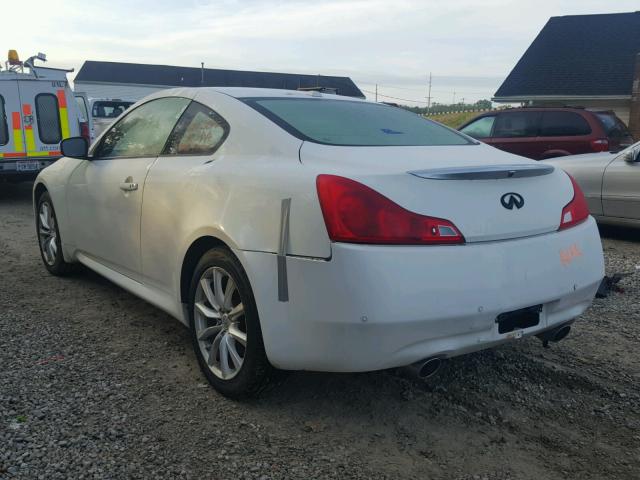 JN1CV6EL6BM260146 - 2011 INFINITI G37 WHITE photo 3