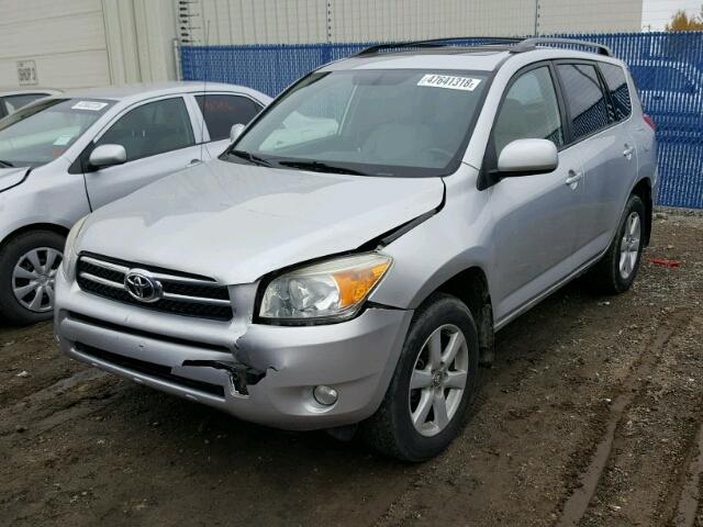 JTMBD31V866015487 - 2006 TOYOTA RAV4 LIMIT SILVER photo 2