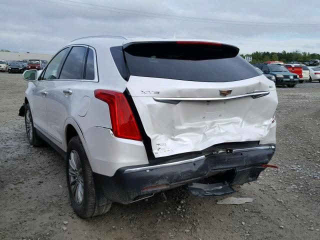 1GYKNDRS4HZ131617 - 2017 CADILLAC XT5 LUXURY WHITE photo 3