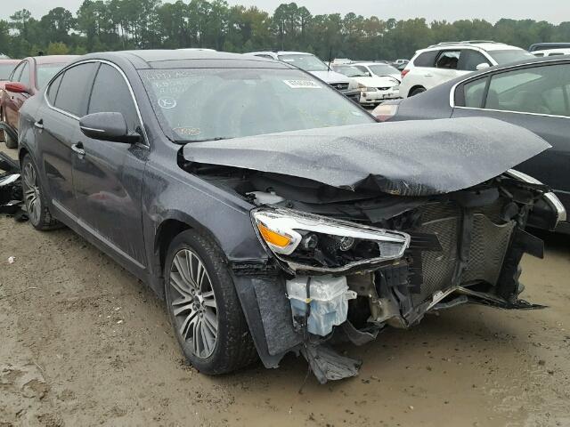 KNALN4D76F5191252 - 2015 KIA CADENZA PR GRAY photo 1