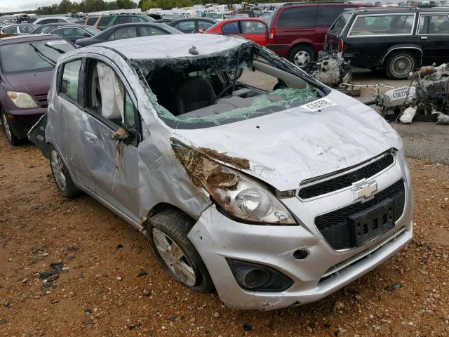 KL8CA6S93DC528640 - 2013 CHEVROLET SPARK LS SILVER photo 1