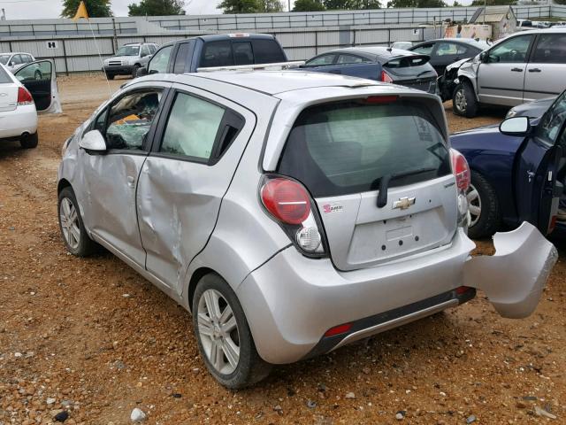 KL8CA6S93DC528640 - 2013 CHEVROLET SPARK LS SILVER photo 3