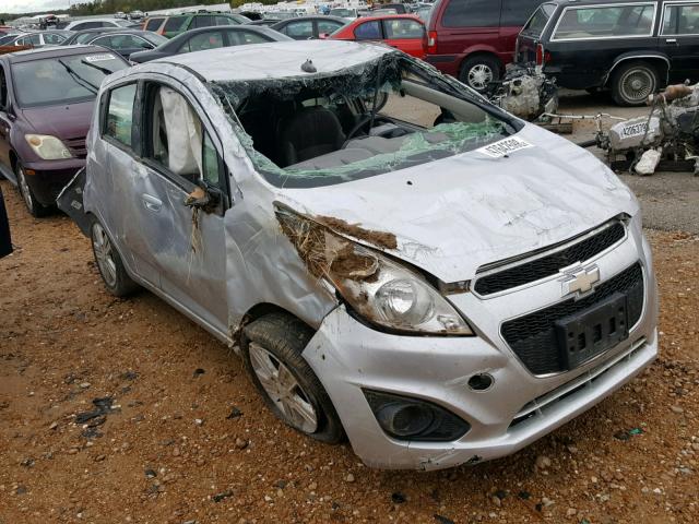 KL8CA6S93DC528640 - 2013 CHEVROLET SPARK LS SILVER photo 9