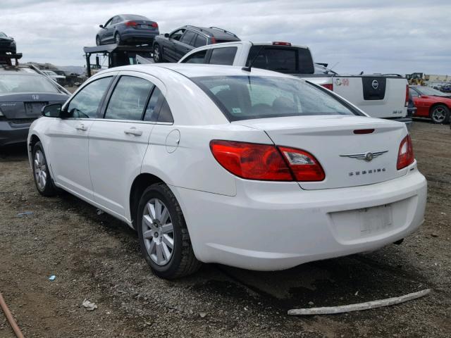 1C3CC4FB8AN220368 - 2010 CHRYSLER SEBRING TO WHITE photo 3