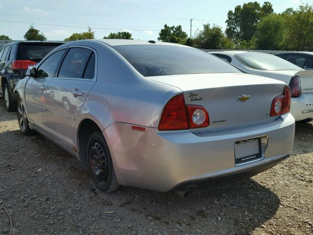 1G1ZJ57BX9F129892 - 2009 CHEVROLET MALIBU 2LT SILVER photo 3